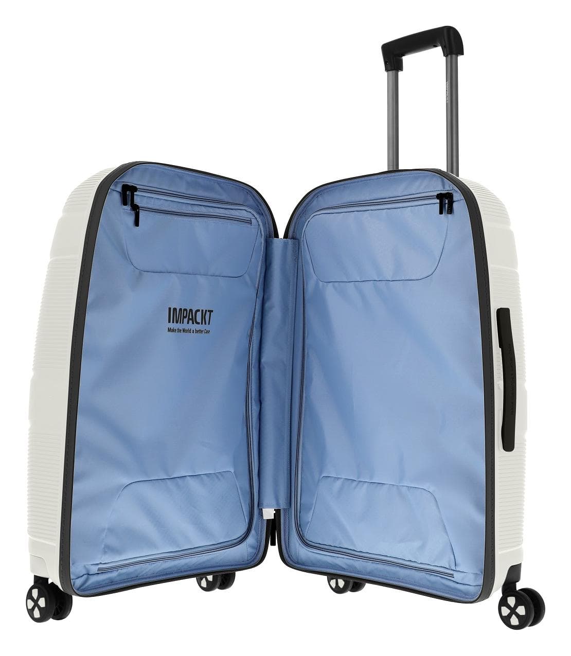 Střední skořepinový kufr Impackt IP1 M Polar white 6