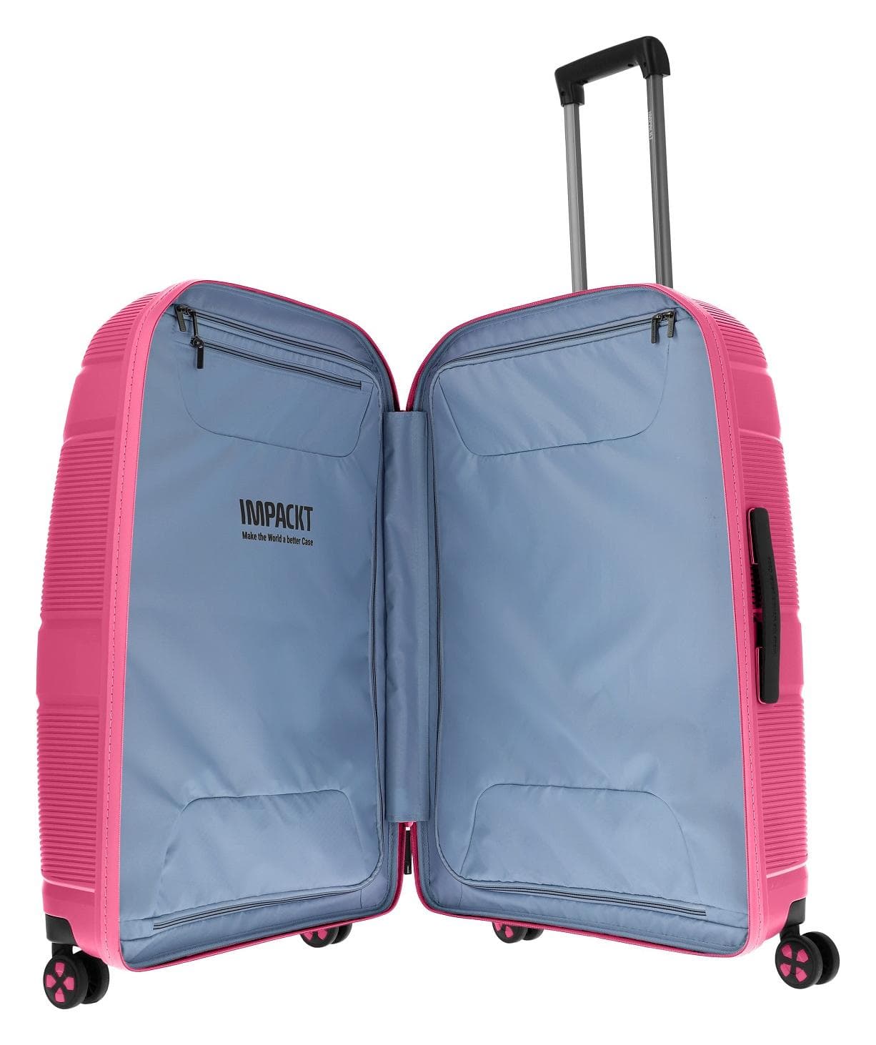 Velký skořepinový kufr Impackt IP1 L Flora pink 6
