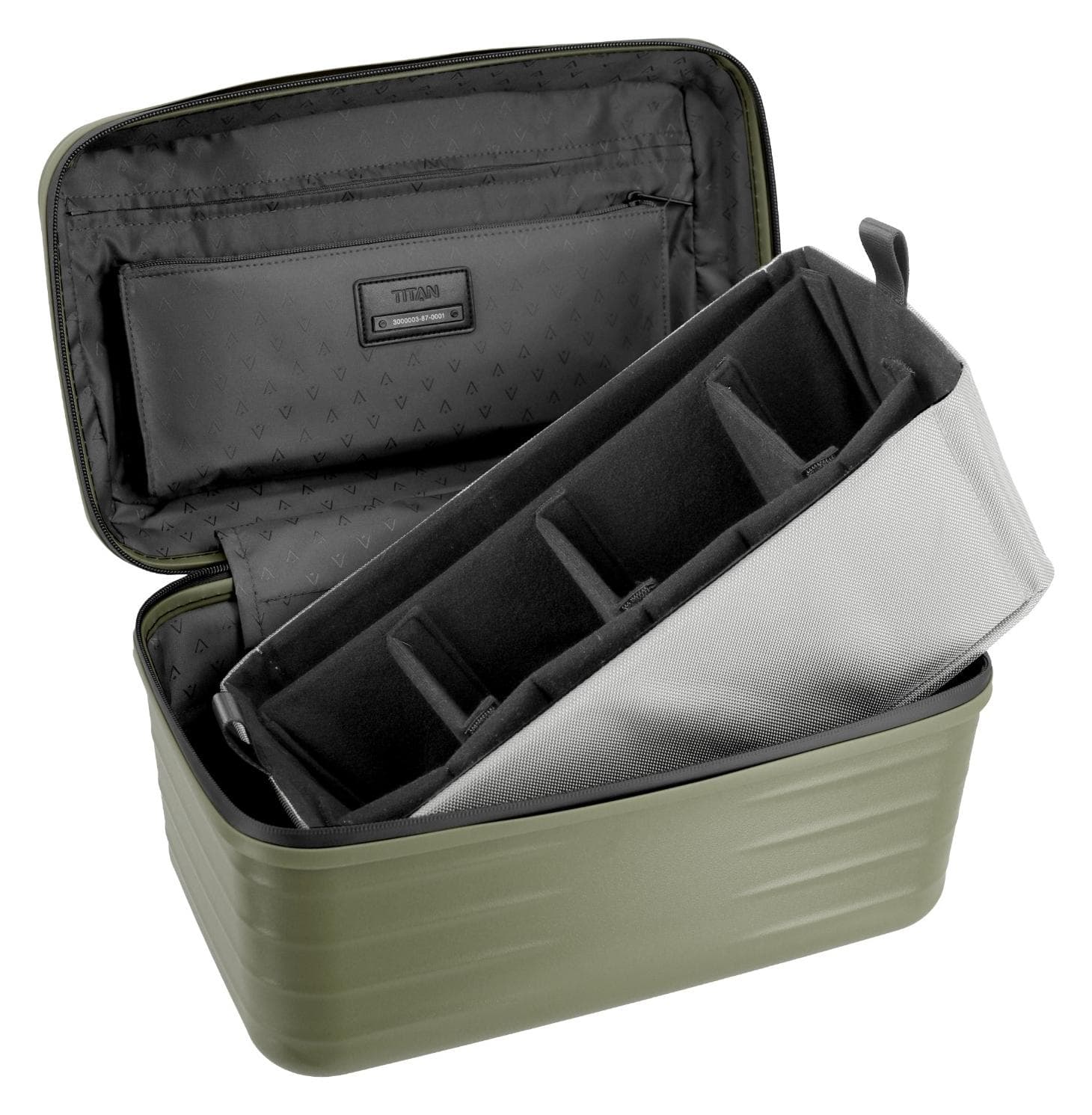 Kufřík na kosmetiku Titan Upgrade Beautycase Forest green 6