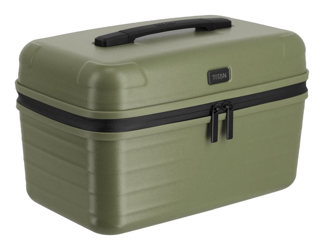 Kufřík na kosmetiku Titan Upgrade Beautycase Forest green 4