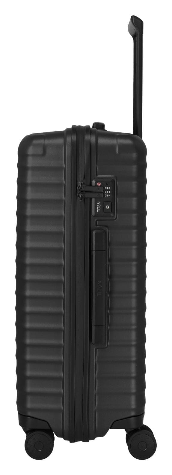 Střední skořepinový kufr Titan Upgrade M plus Nightshade black 3