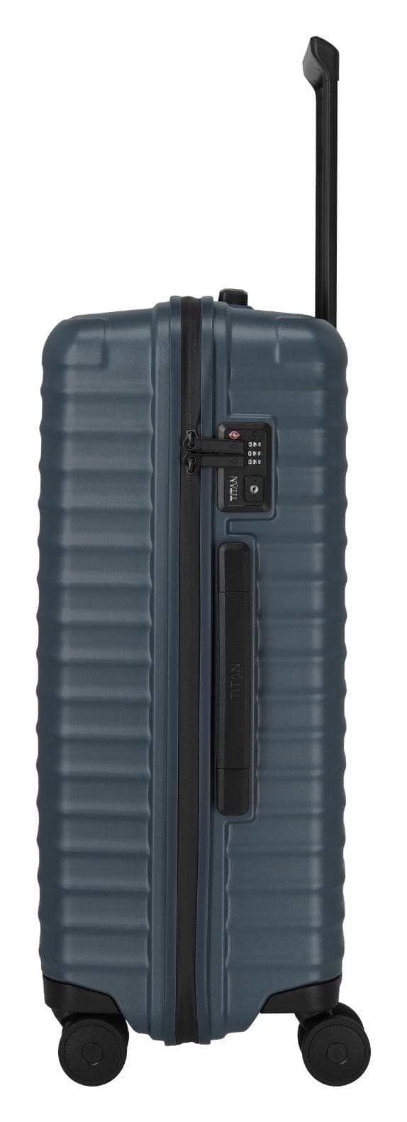Střední skořepinový kufr Titan Upgrade M plus Midnight blue 3