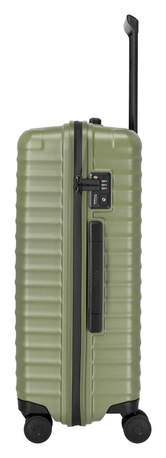 Střední skořepinový kufr Titan Upgrade M plus Forest green 3