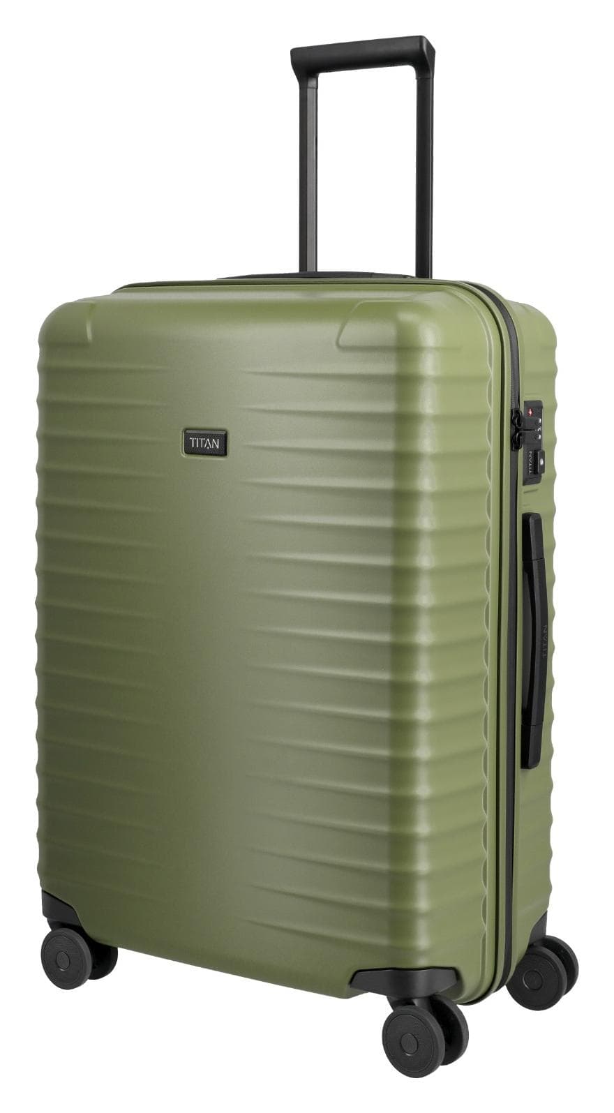 Střední skořepinový kufr Titan Upgrade M plus Forest green 2