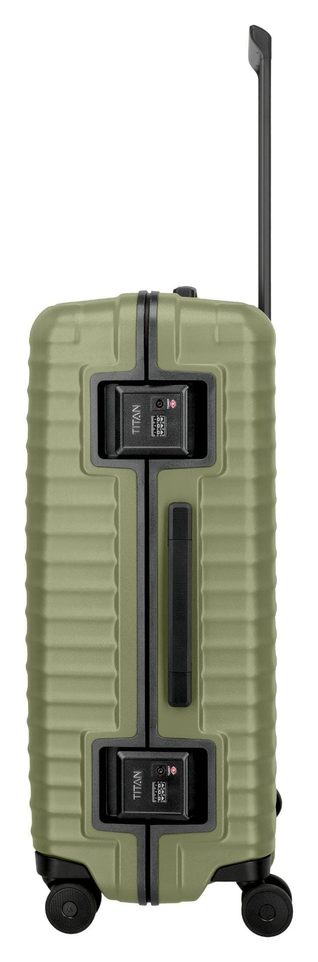 Velký skořepinový kufr Titan Overseas L Forest green 5
