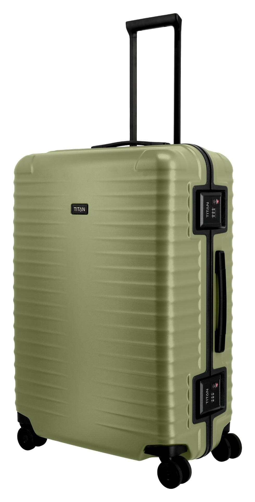 Velký skořepinový kufr Titan Overseas L Forest green 2