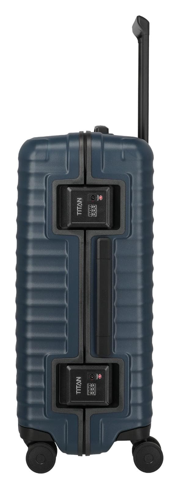 Střední skořepinový kufr Titan Overseas M plus Midnight blue 5