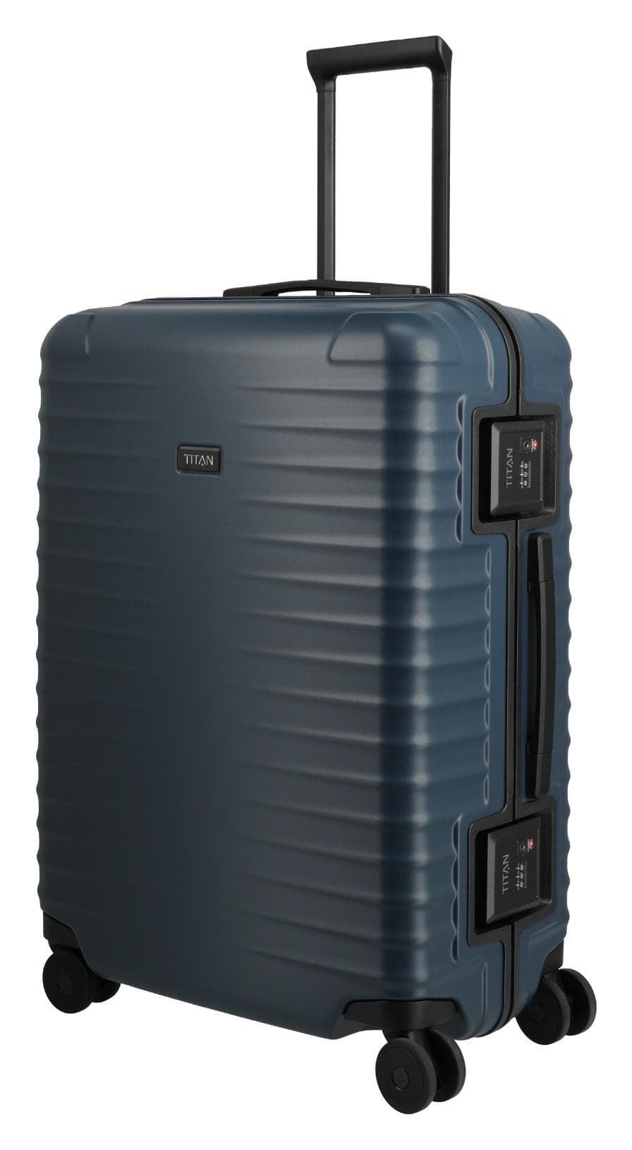 Střední skořepinový kufr Titan Overseas M plus Midnight blue 2