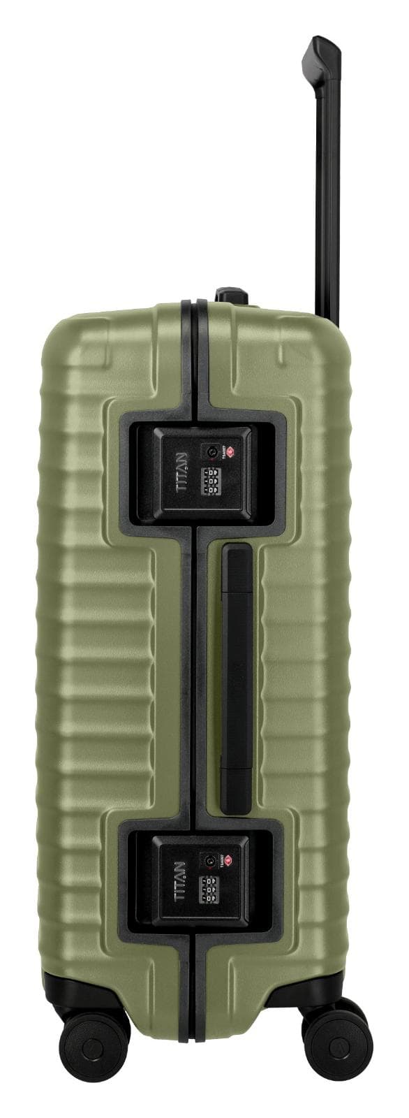 Střední skořepinový kufr Titan Overseas M plus Forest green 4