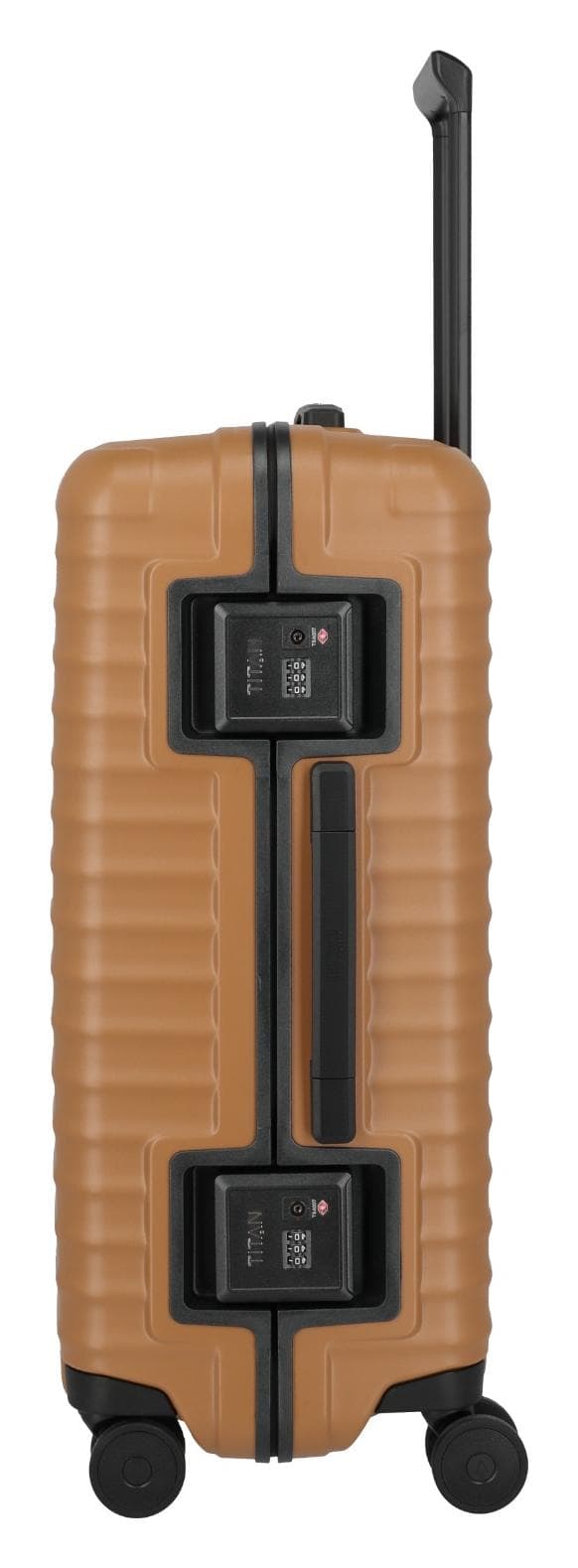 Střední skořepinový kufr Titan Overseas M plus Canyon bronze 6
