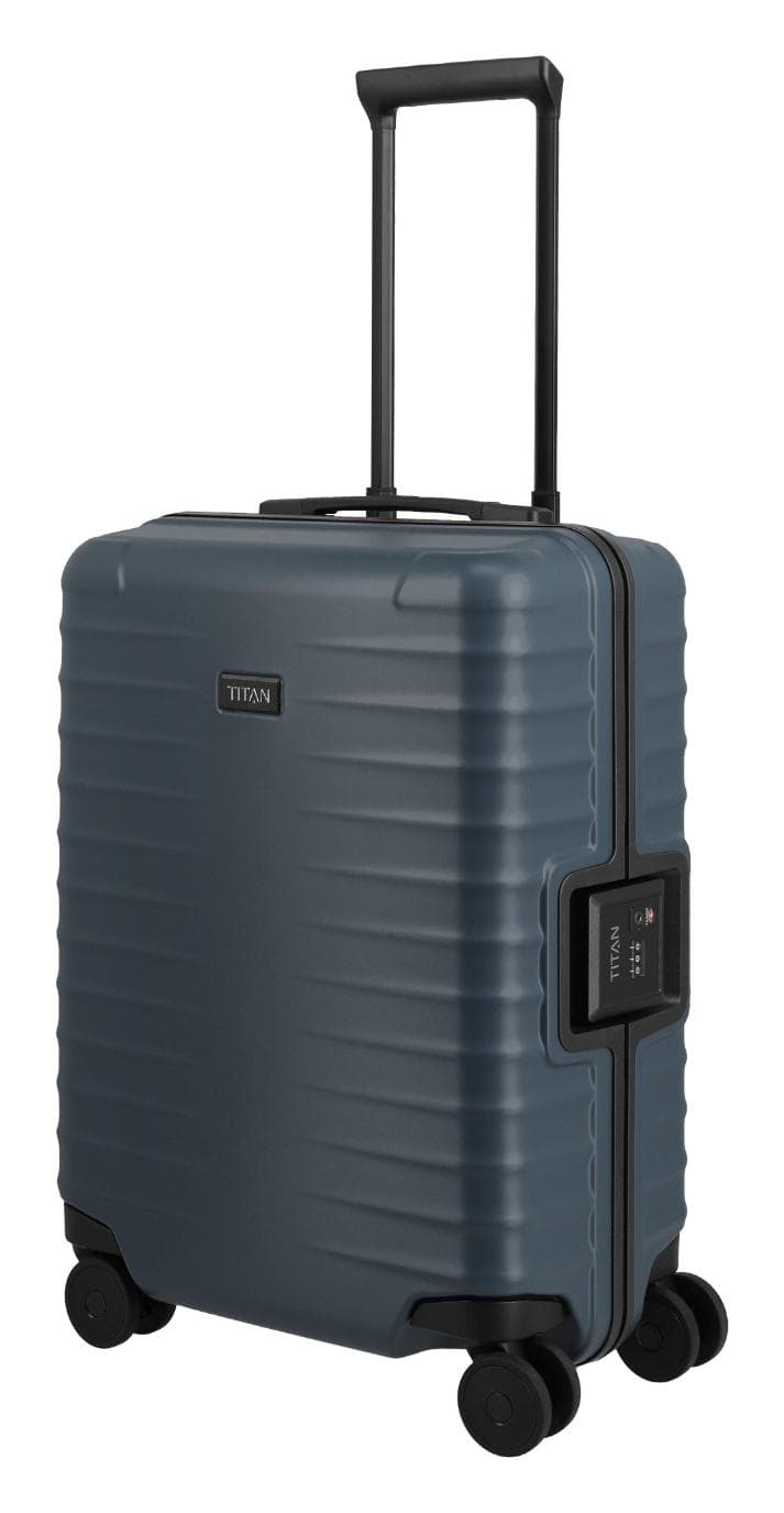Skořepinový palubní kufr Titan Overseas S23 Midnight blue 2