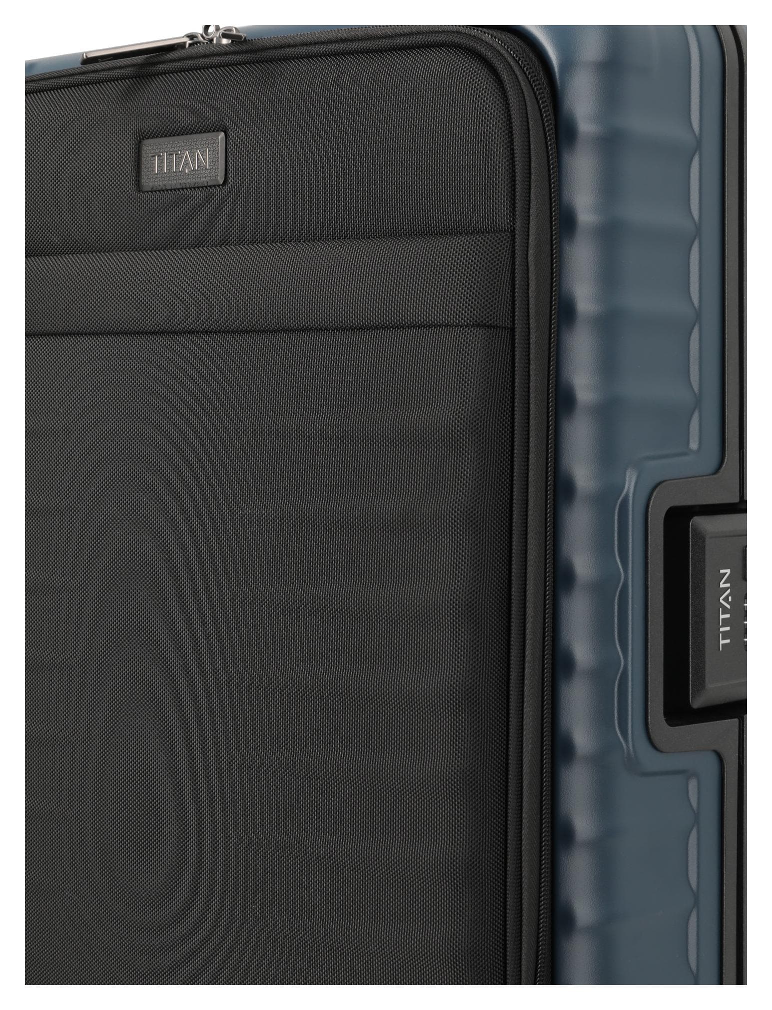 Palubní kufr na notebook Titan Overseas S Front pocket Midnight blue 6