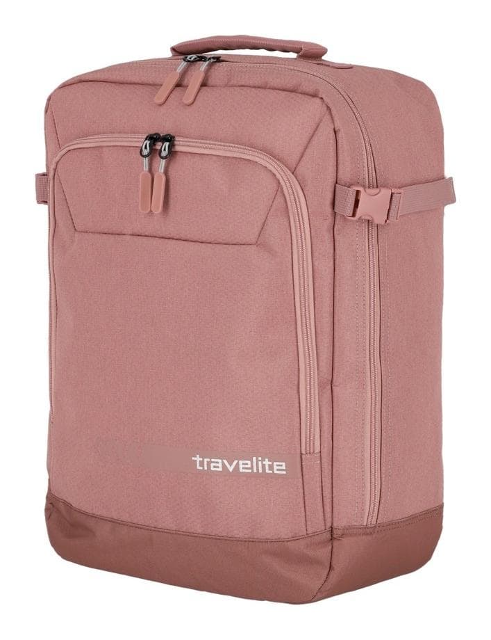 Příruční zavazadlo 55x40x20 Travelite Kick Off Multibag Backpack Rosé 3