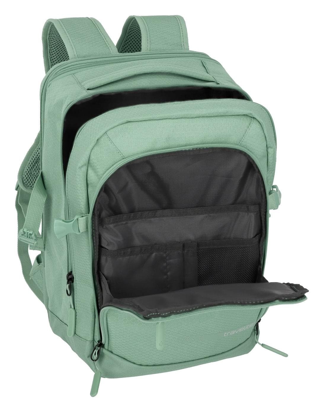 Batoh do letadla 40x20x25 Travelite Kick Off Cabin Backpack Sage 6