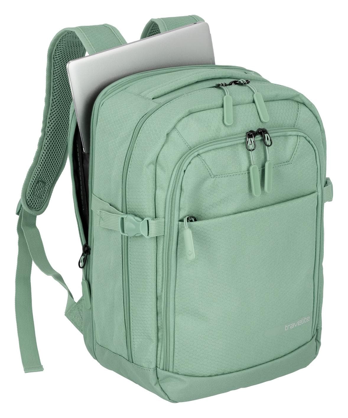 Batoh do letadla 40x20x25 Travelite Kick Off Cabin Backpack Sage 5