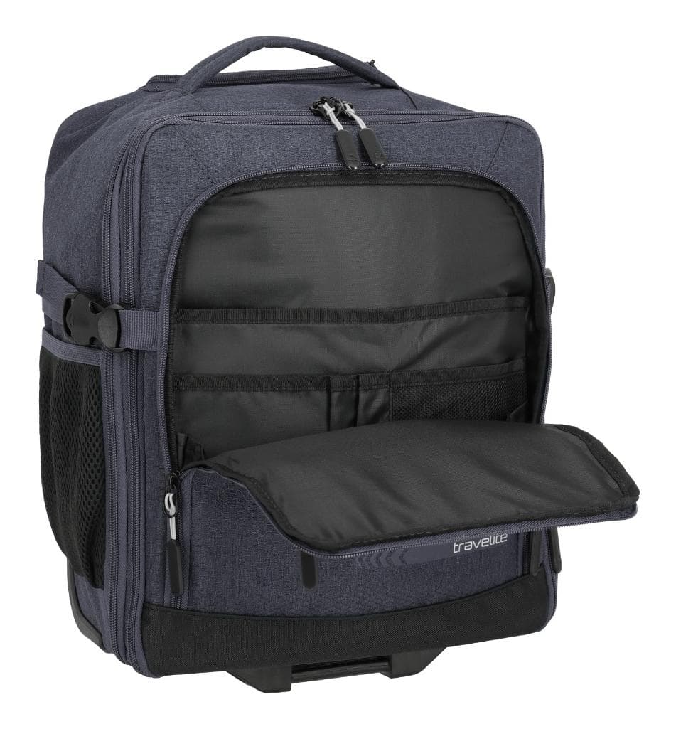 Cestovní batoh na kolečkách Travelite Kick Off Trolley Backpack Anthracite 6