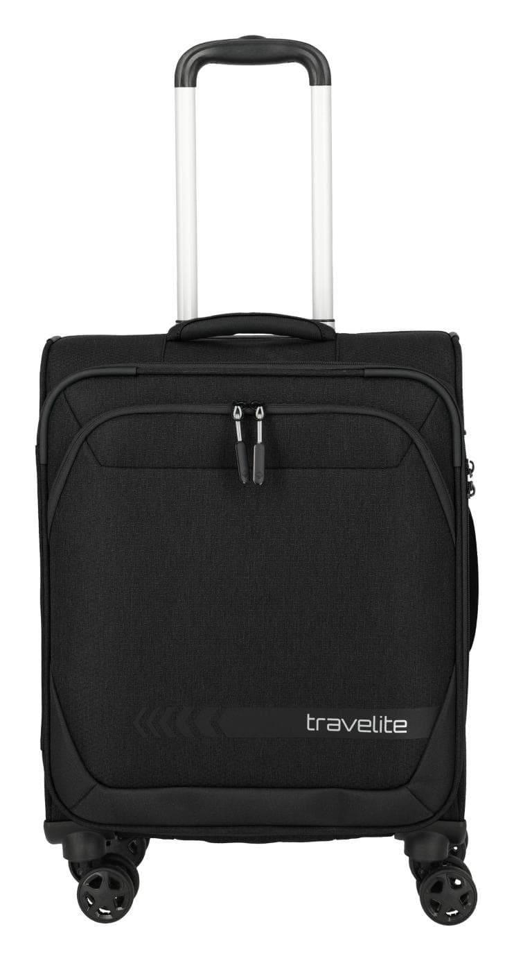 Textilní palubní kufr Travelite Kick Off 4w S Black 6