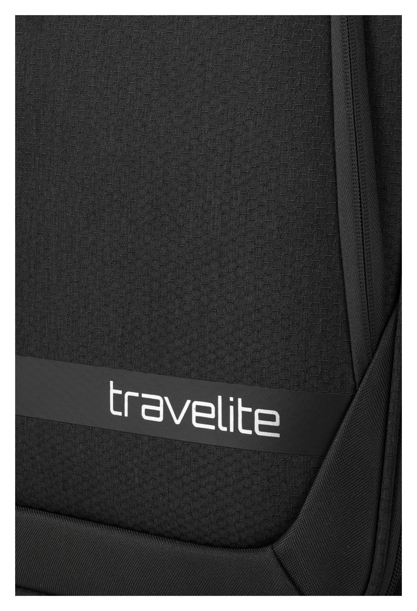 Střední textilní kufr na kolečkách Travelite Kick Off 4w M exp Black 2