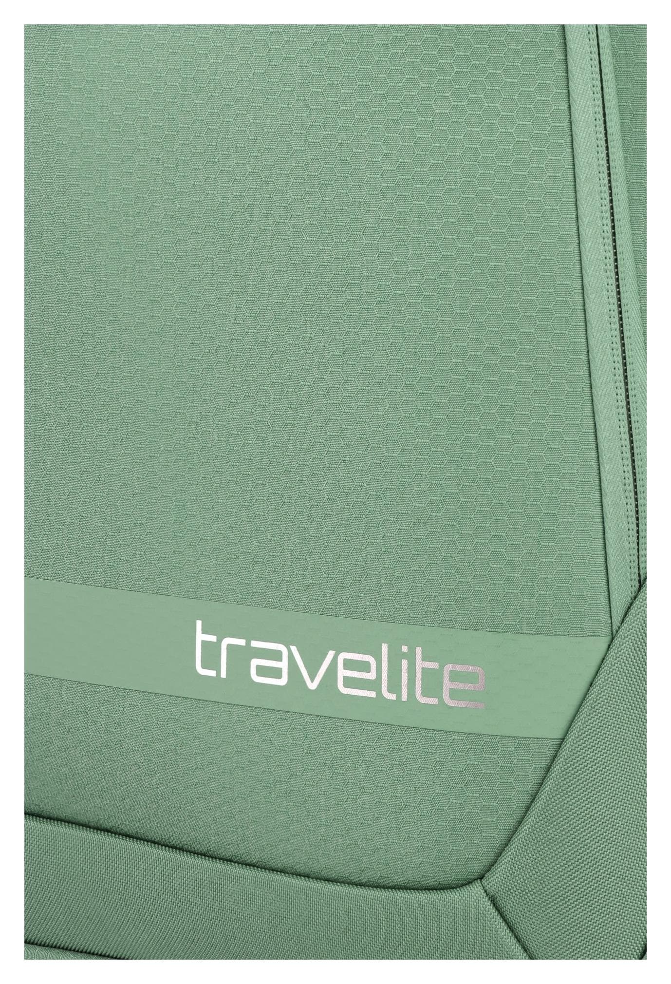 Střední textilní kufr na kolečkách Travelite Kick Off 4w M exp Sage 6