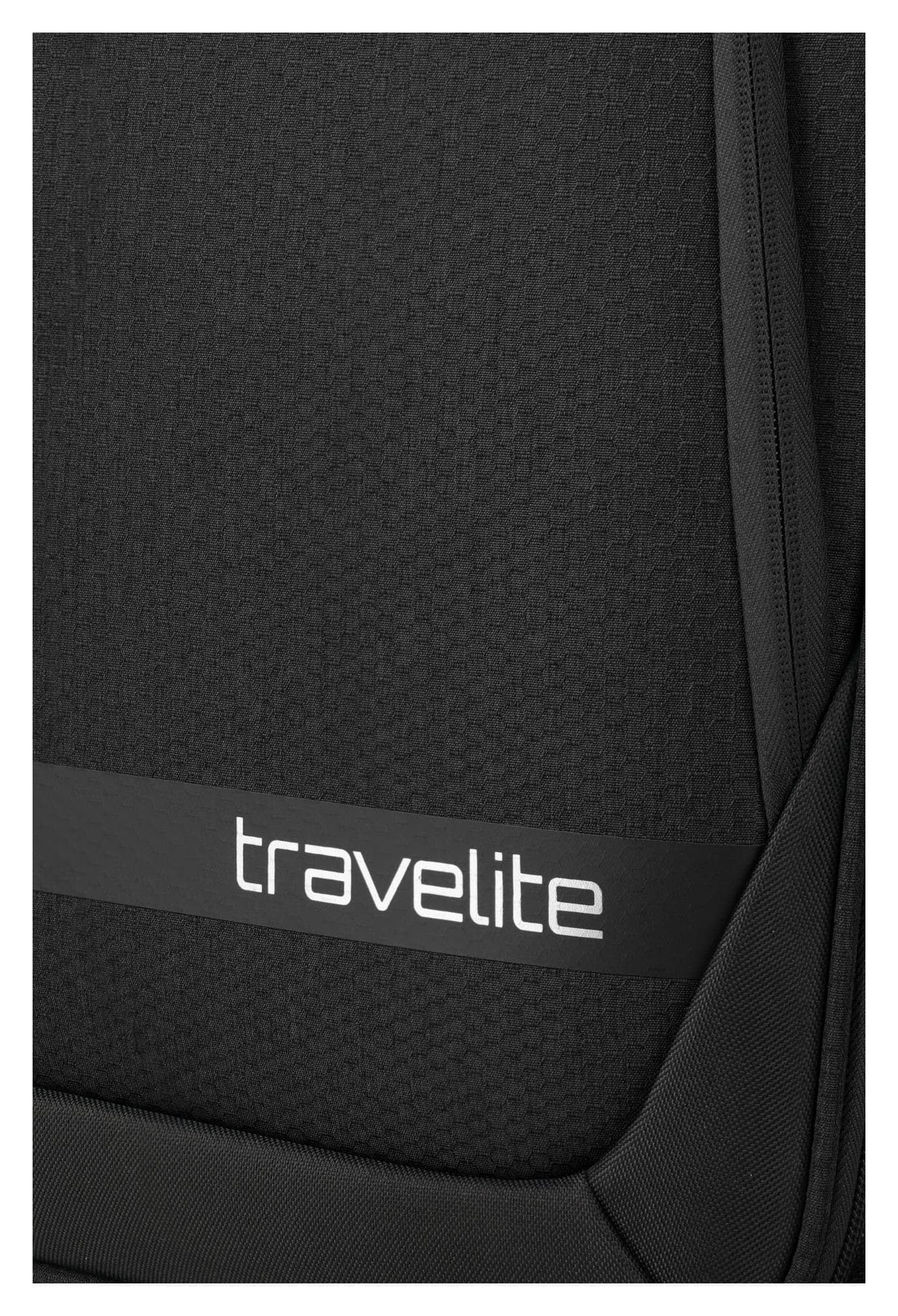 Velký textilní kufr na kolečkách Travelite Kick Off 4w L exp Black 2
