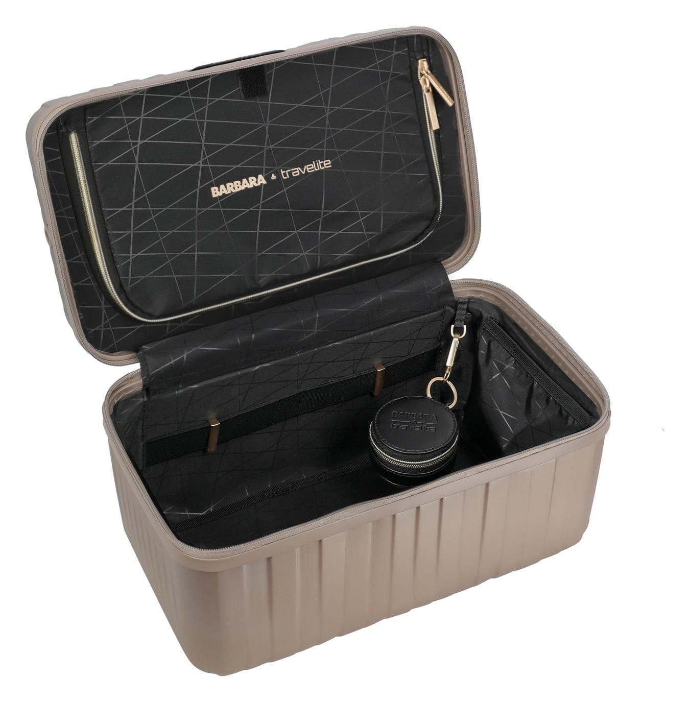 Kufřík na kosmetiku Travelite BARBARA Novelty Beauty Case Satin Nude 6