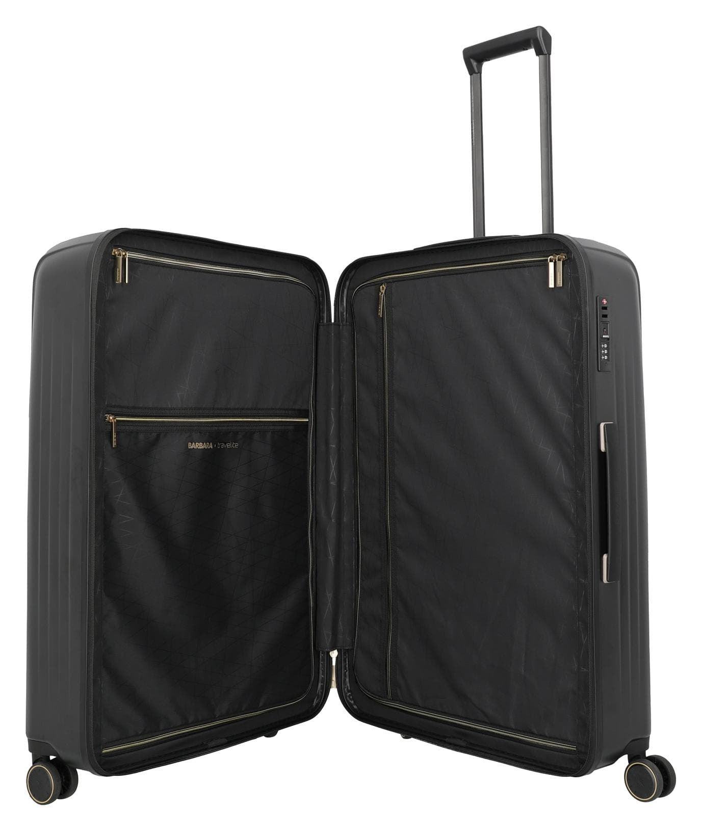 Velký skořepinový kufr na kolečkách Travelite BARBARA Novelty L Black 6