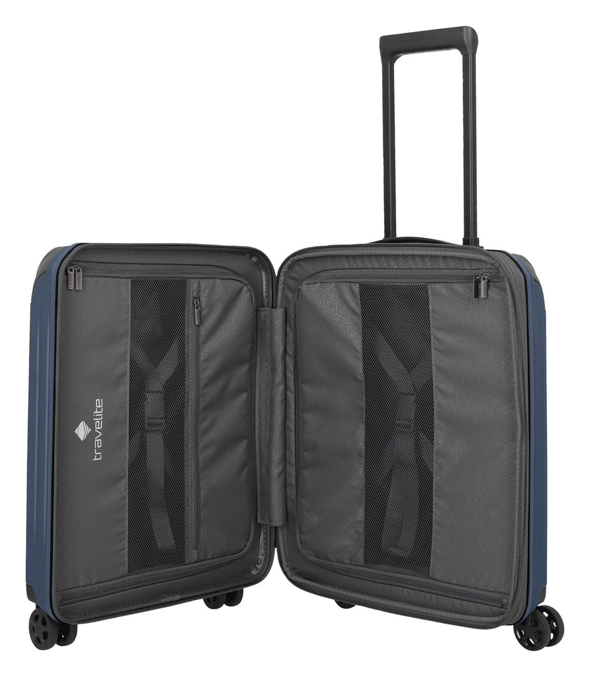 Skořepinový palubní kufr Travelite Dynamiic S exp Denim blue 6