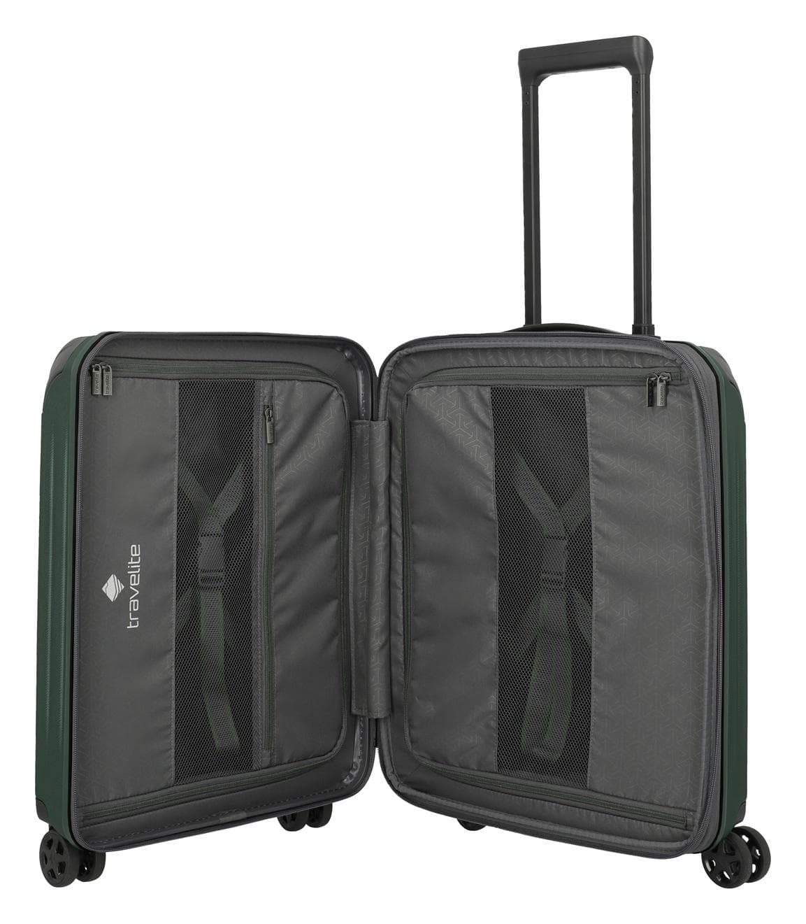 Skořepinový palubní kufr Travelite Dynamiic S exp Green 6