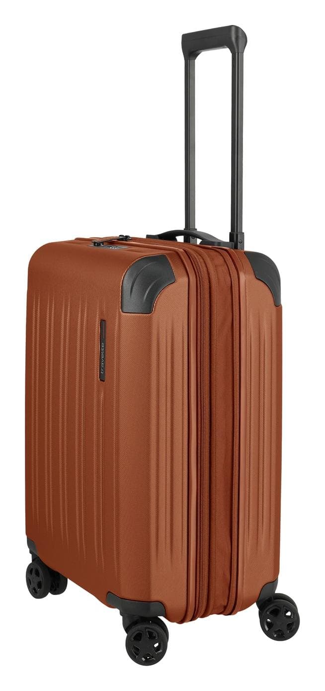 Skořepinový palubní kufr Travelite Dynamiic S exp Copper 6