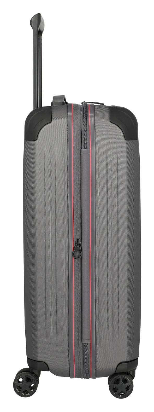 Střední skořepinový kufr na kolečkách Travelite Dynamiic M exp Anthracite 5