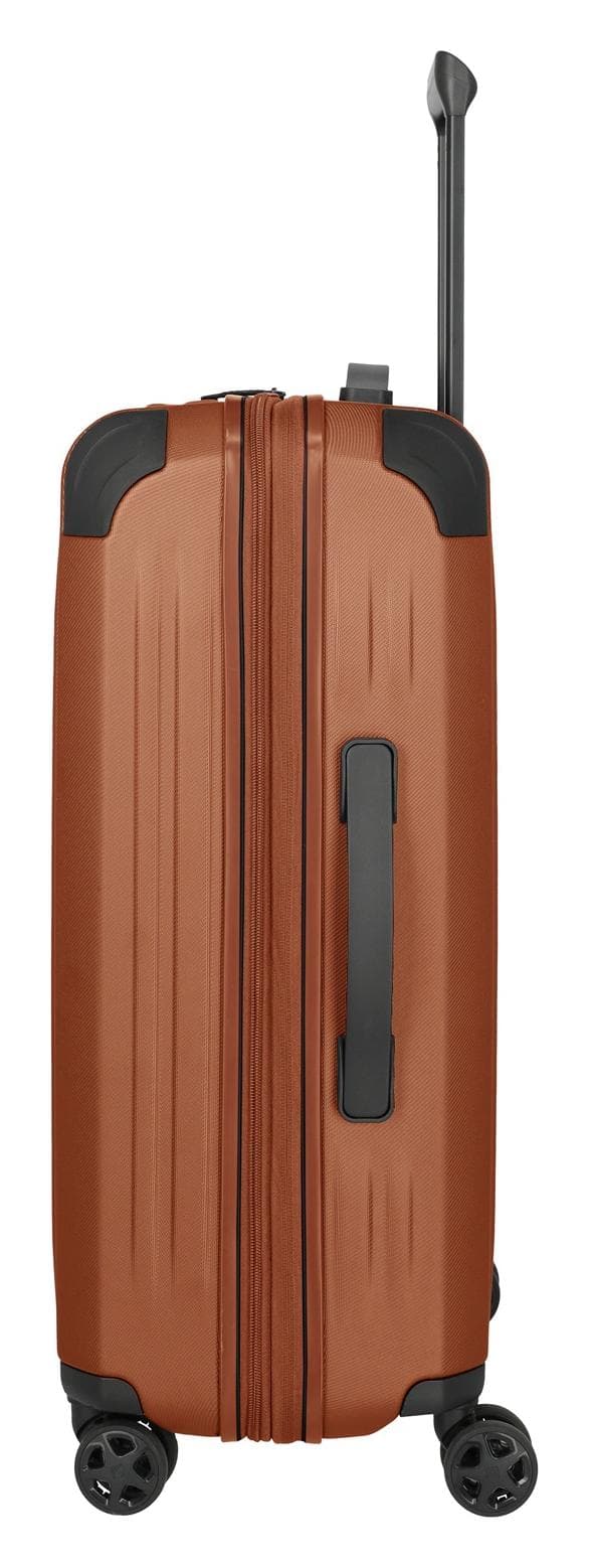 Střední skořepinový kufr na kolečkách Travelite Dynamiic M exp Copper 3