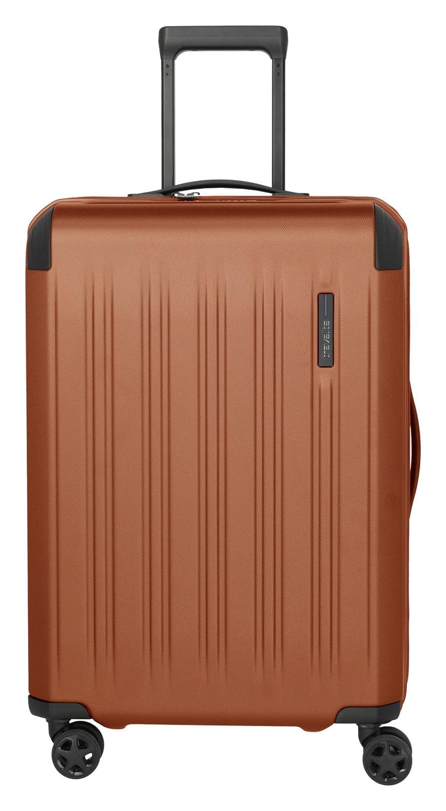 Střední skořepinový kufr na kolečkách Travelite Dynamiic M exp Copper 2
