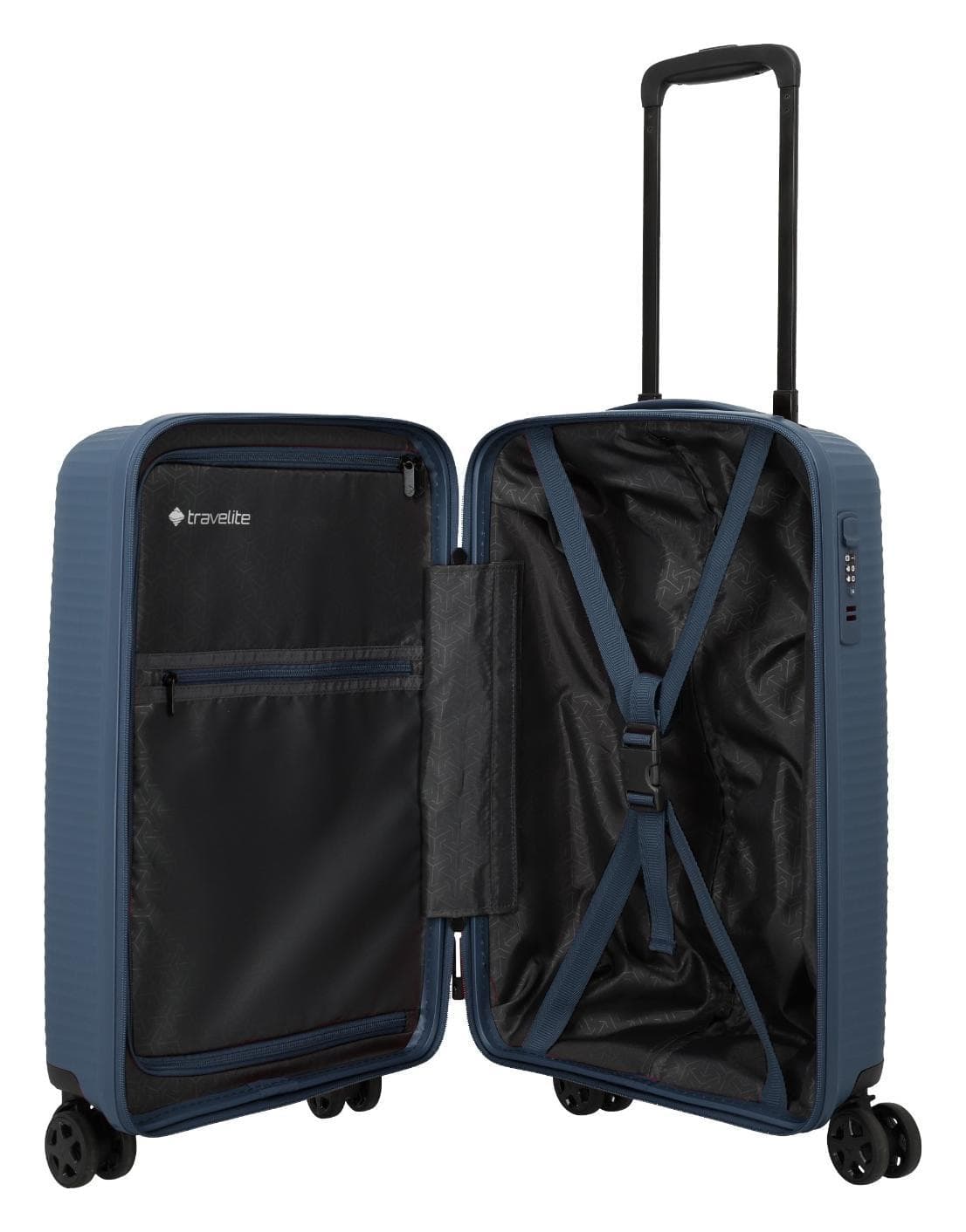 Palubní kufr Travelite Air Stripe S Slim Navy 6