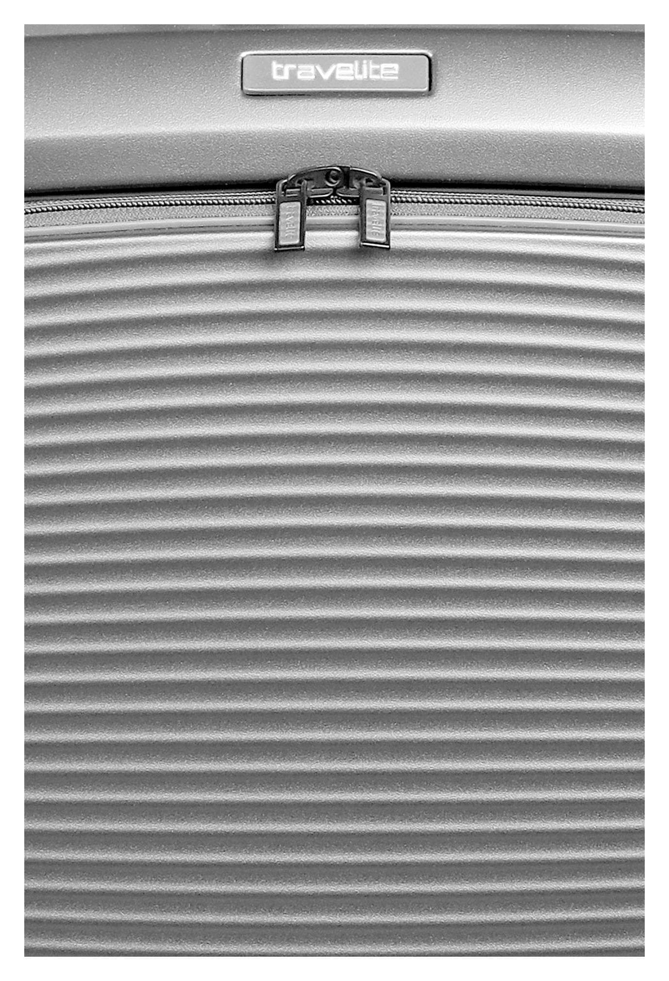 Palubní kufr na notebook Travelite Millennium S Front pocket Silver 2