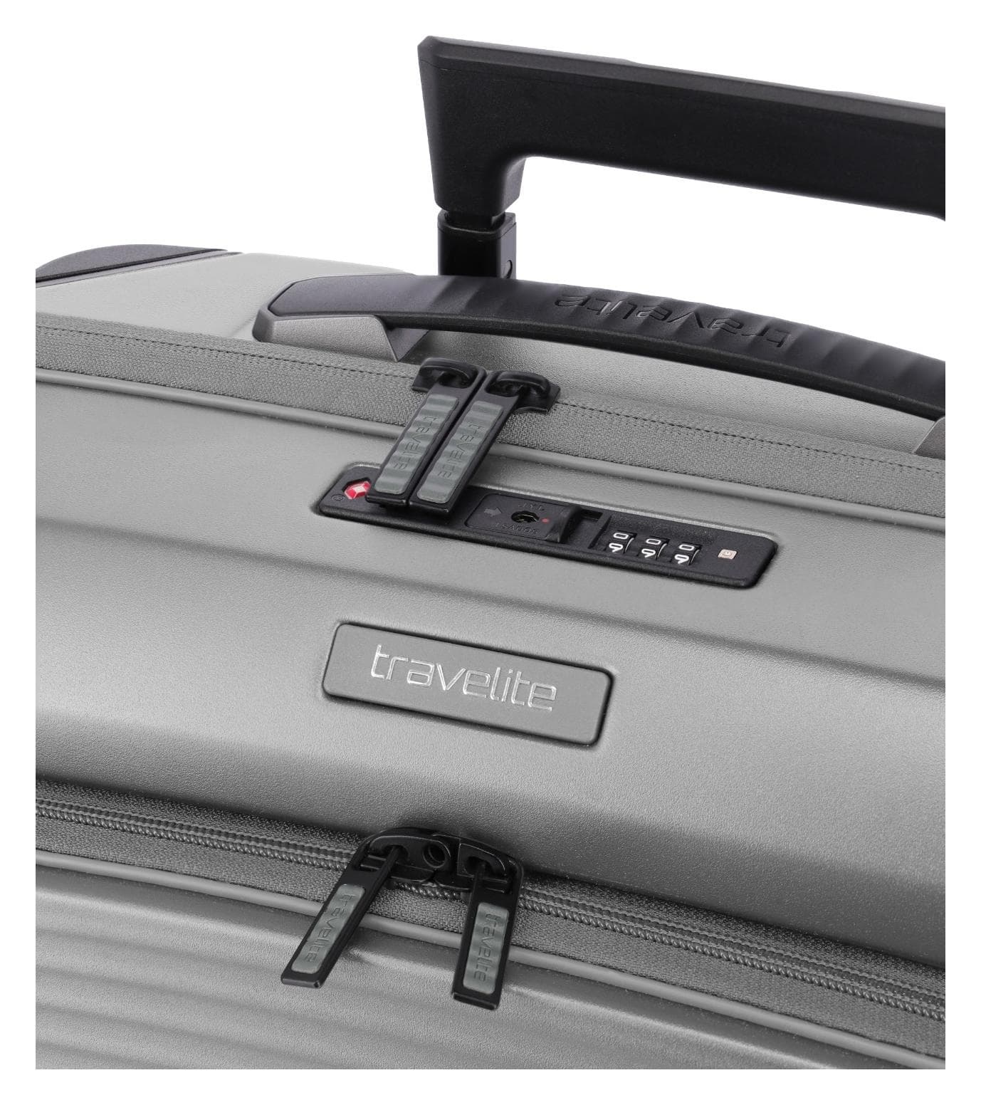 Palubní kufr na notebook Travelite Millennium S Front pocket Silver 3
