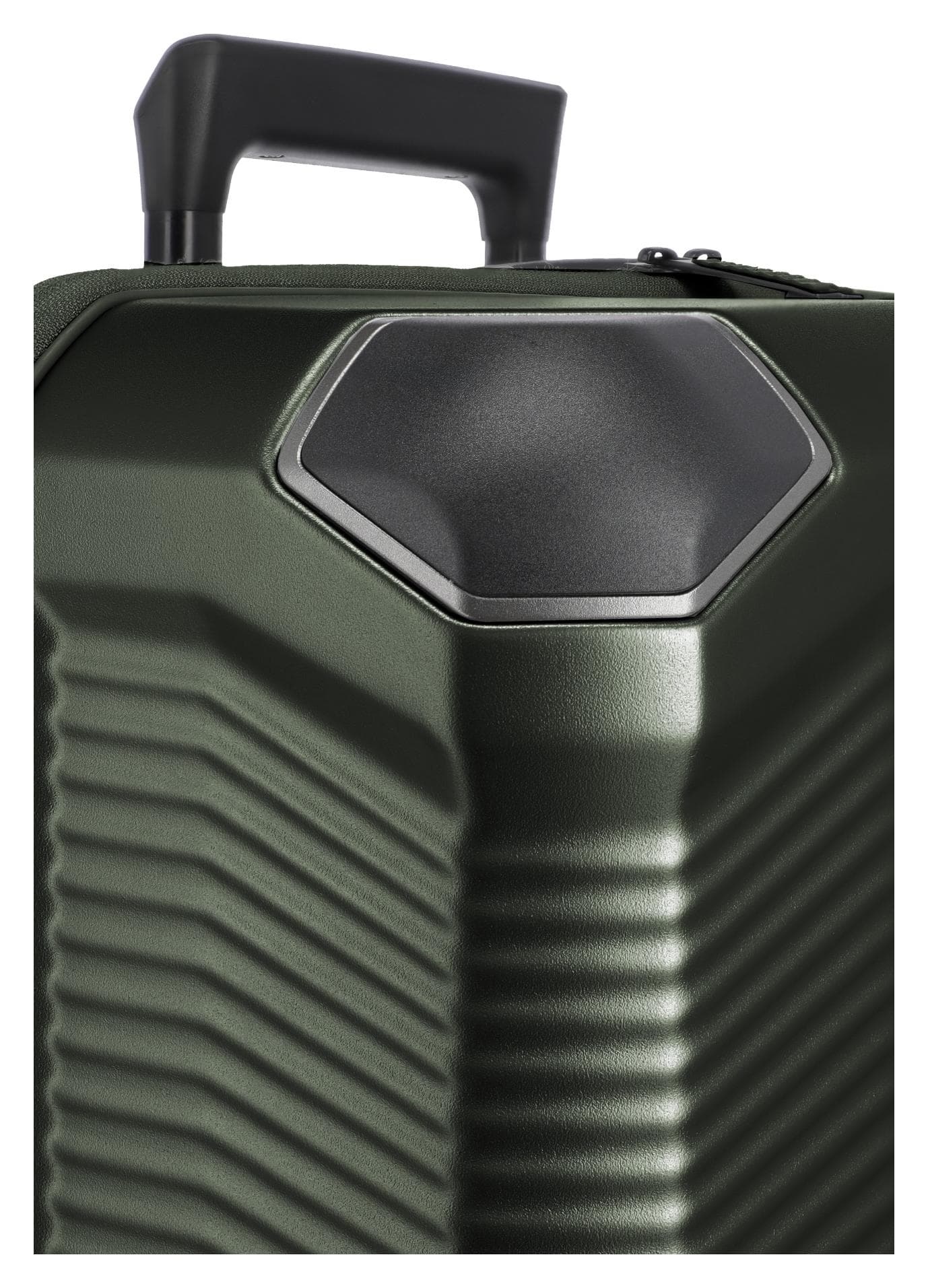 Střední skořepinový kufr Travelite Millennium M Pine Green 5
