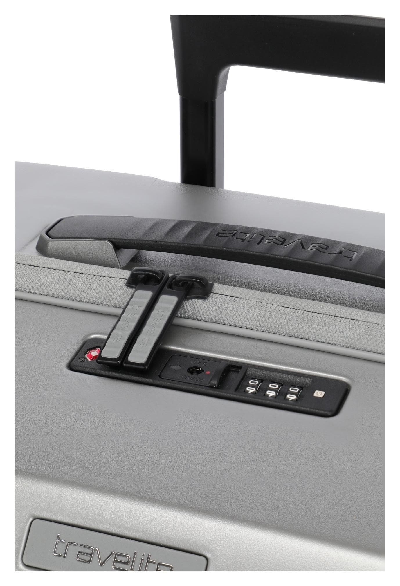 Velký skořepinový kufr Travelite Millennium L Silver 3