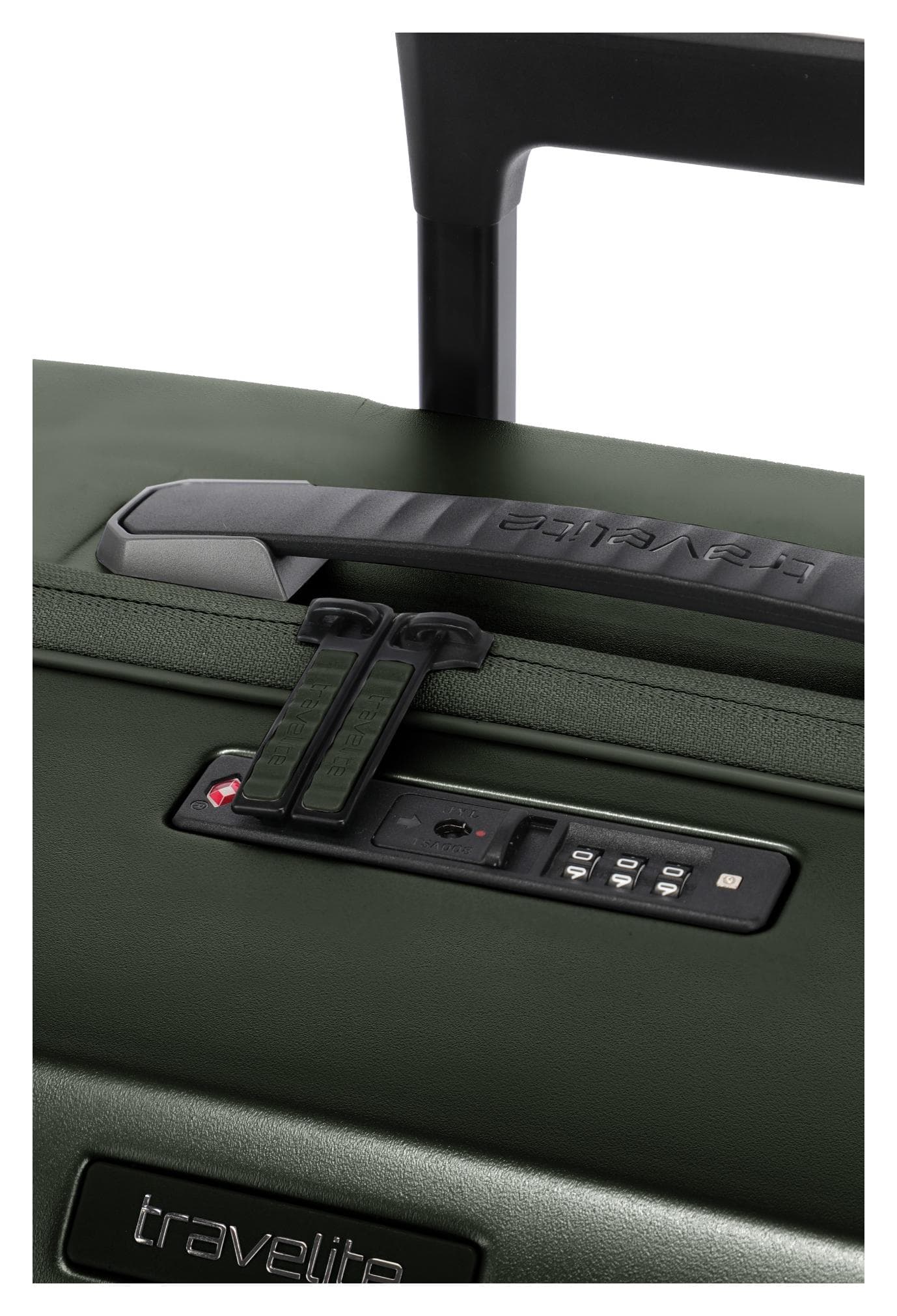 Velký skořepinový kufr Travelite Millennium L Pine Green 3