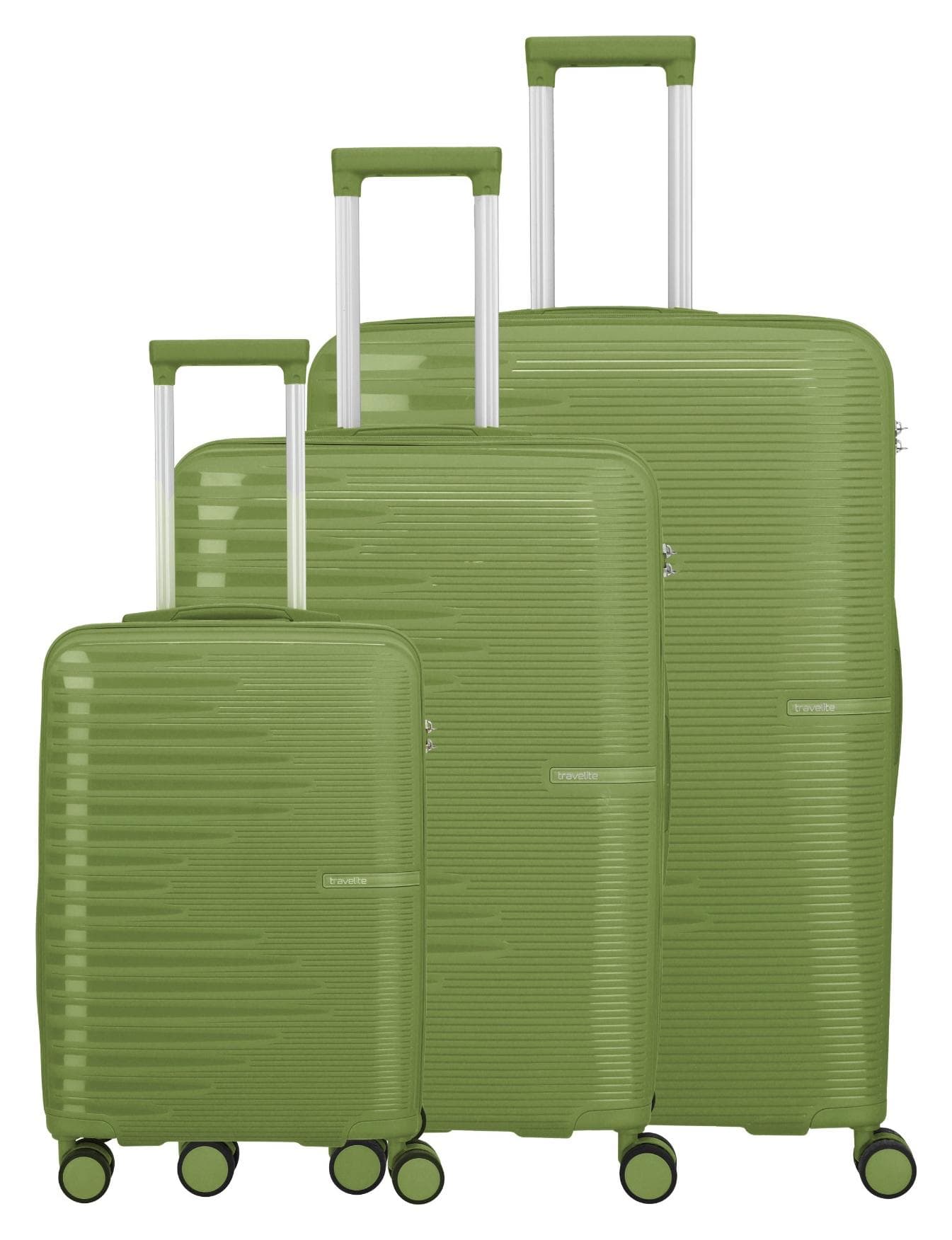 Sada cestovních kufrů Travelite Pacific S,M,L Olive 3