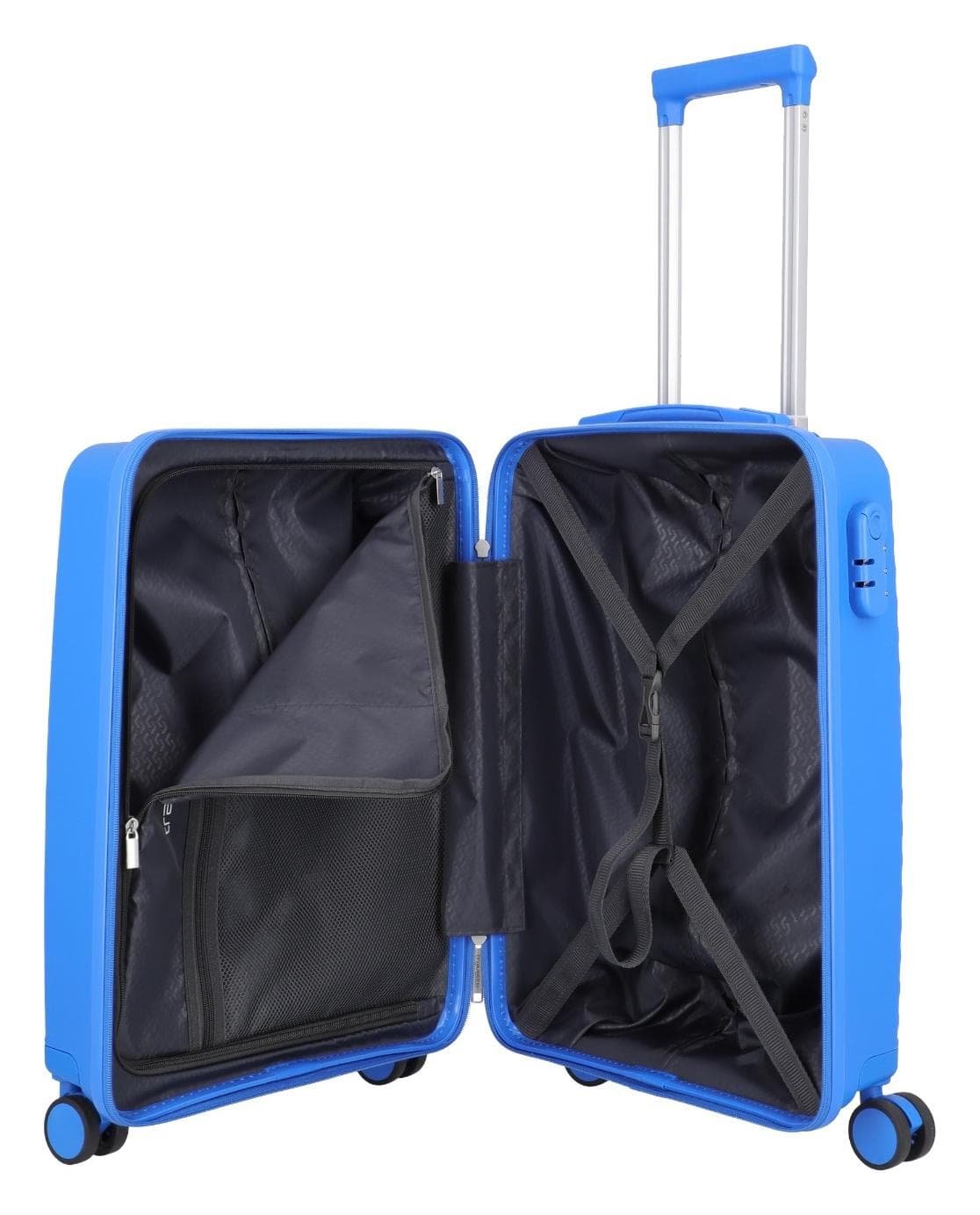 Skořepinový palubní kufr Travelite Pacific S Blue 6