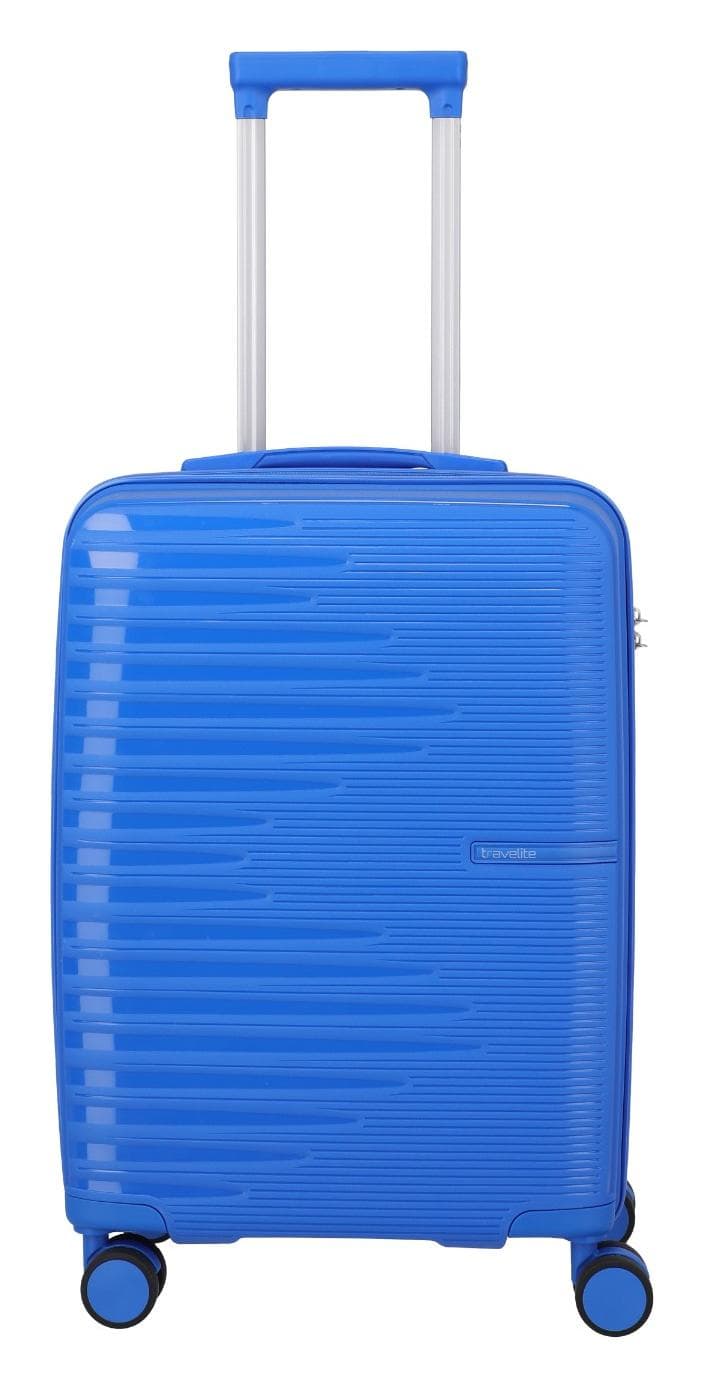 Skořepinový palubní kufr Travelite Pacific S Blue