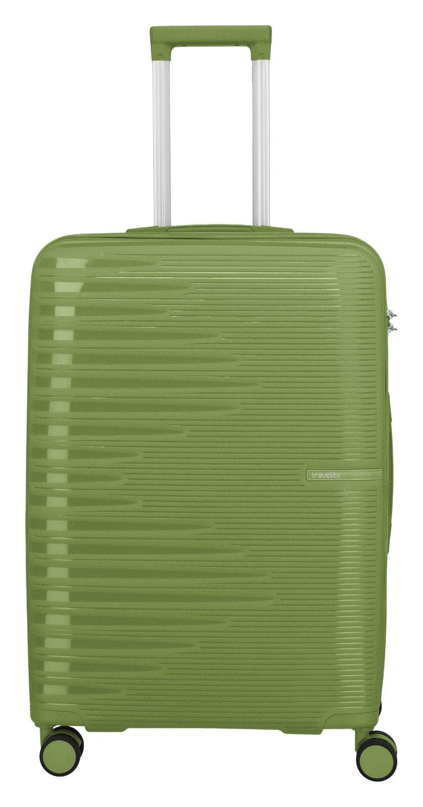 Střední cestovní kufr na kolečkách Travelite Pacific M Olive