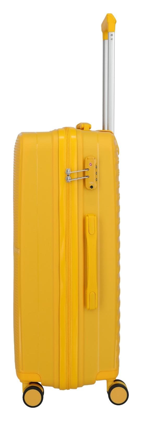 Střední cestovní kufr na kolečkách Travelite Pacific M Yellow 3