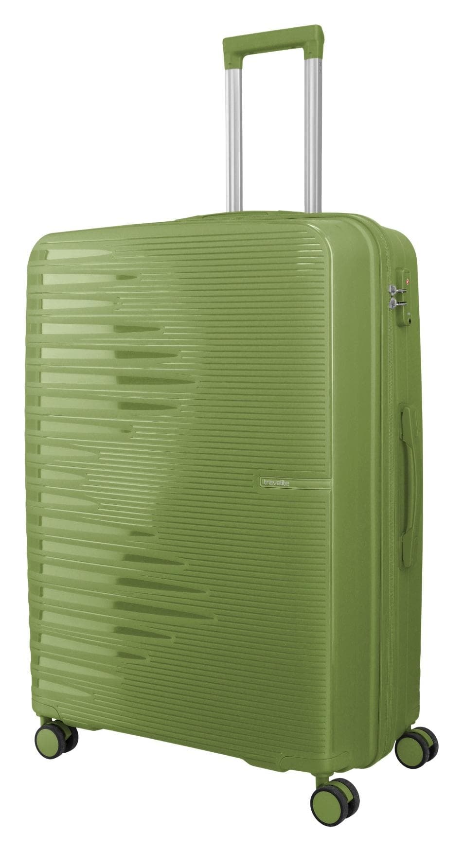 Velký skořepinový kufr Travelite Pacific L Olive 2