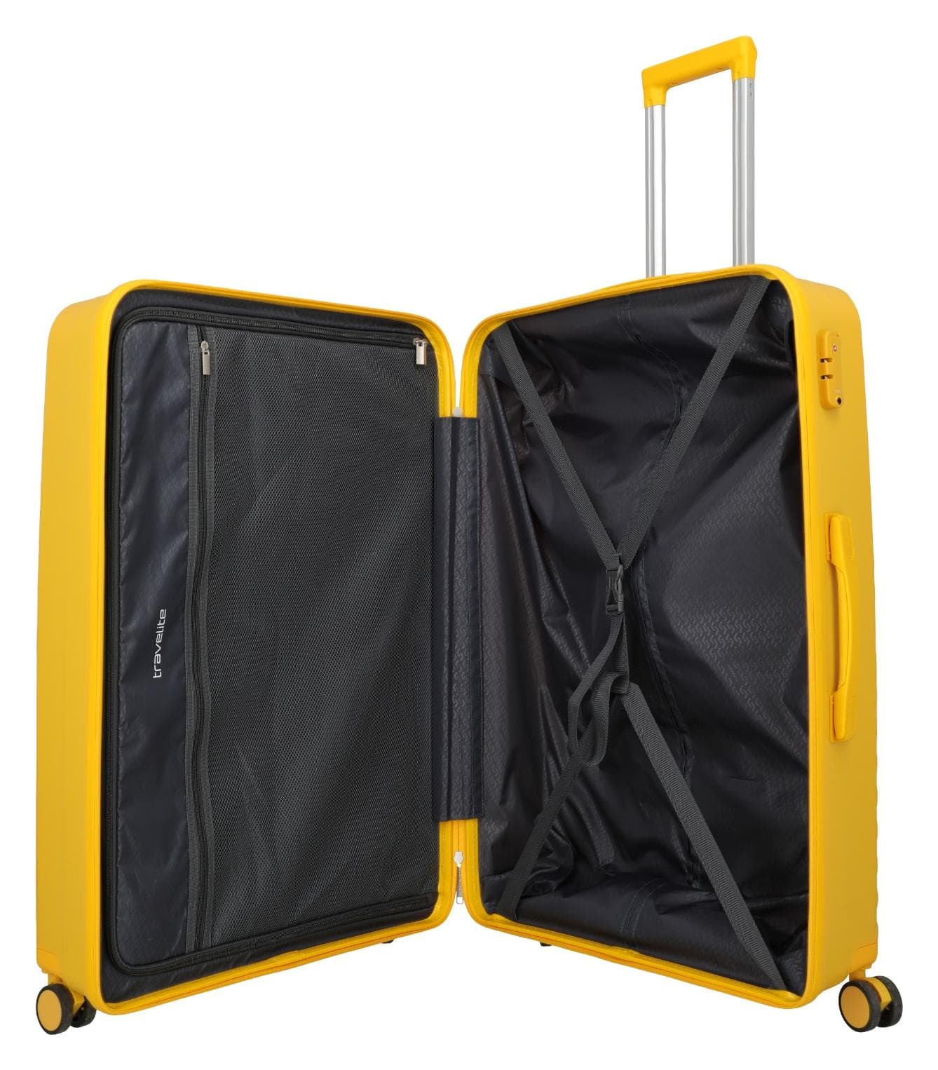 Velký skořepinový kufr Travelite Pacific L Yellow 6