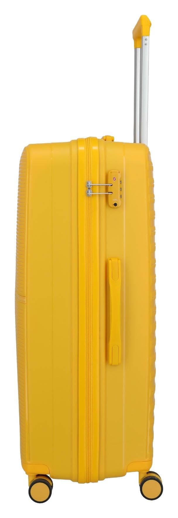 Velký skořepinový kufr Travelite Pacific L Yellow 3