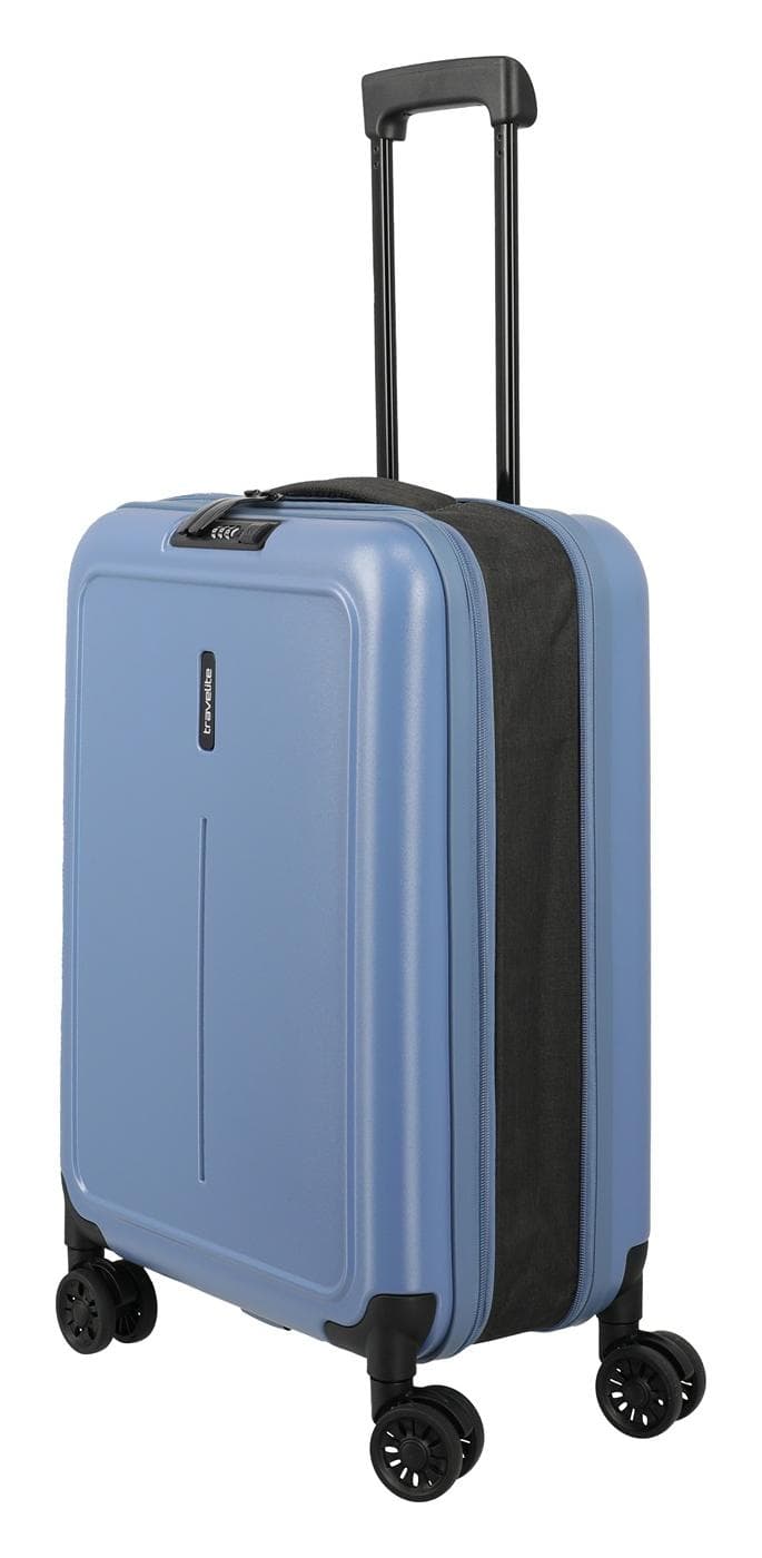 Palubní kufr Travelite Basics Foldable Trolley S Denim 6