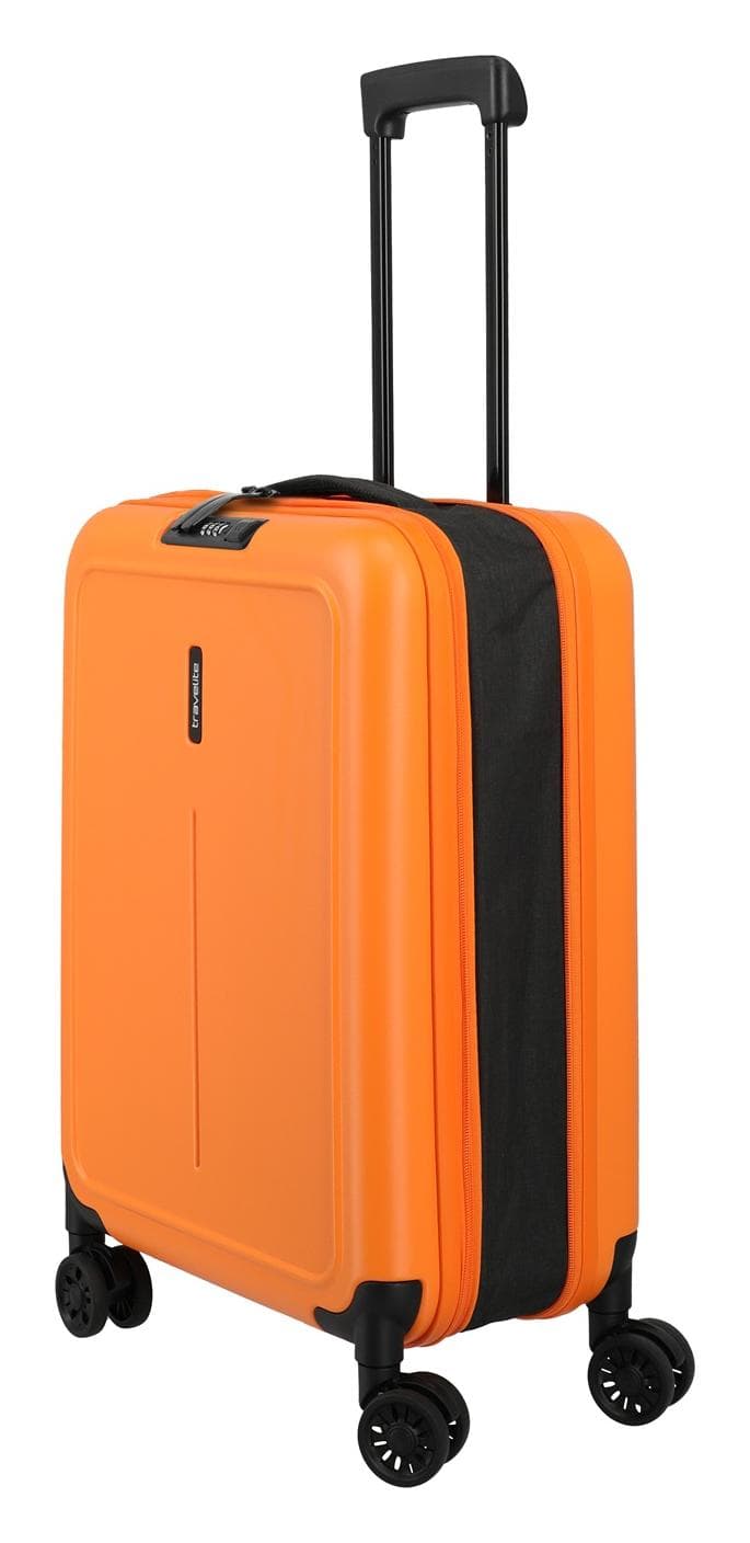 Palubní kufr Travelite Basics Foldable Trolley S Orange 6