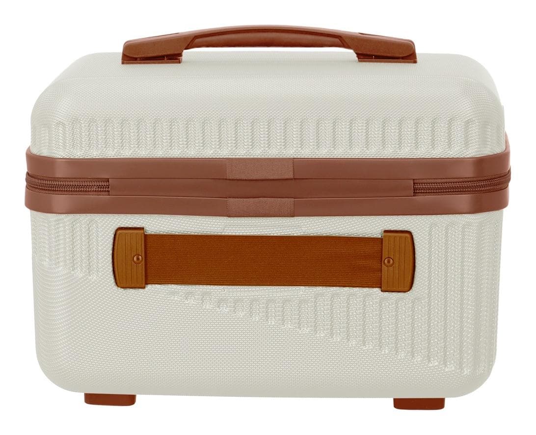 Kosmetický kufr Travelite Bali Beautycase White/cognac 4