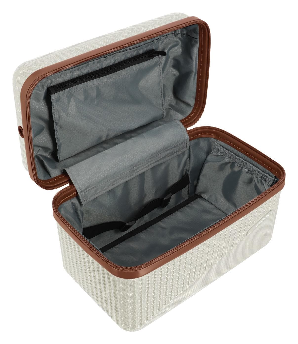 Kosmetický kufr Travelite Bali Beautycase White/cognac 5
